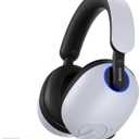 Sony INZONE H9 Gaming Headset, Wireless Noise Canceling Bluetooth Headset With Microphone, 360 Spatial Sound, For PC and PS5 (WH-G900N), White