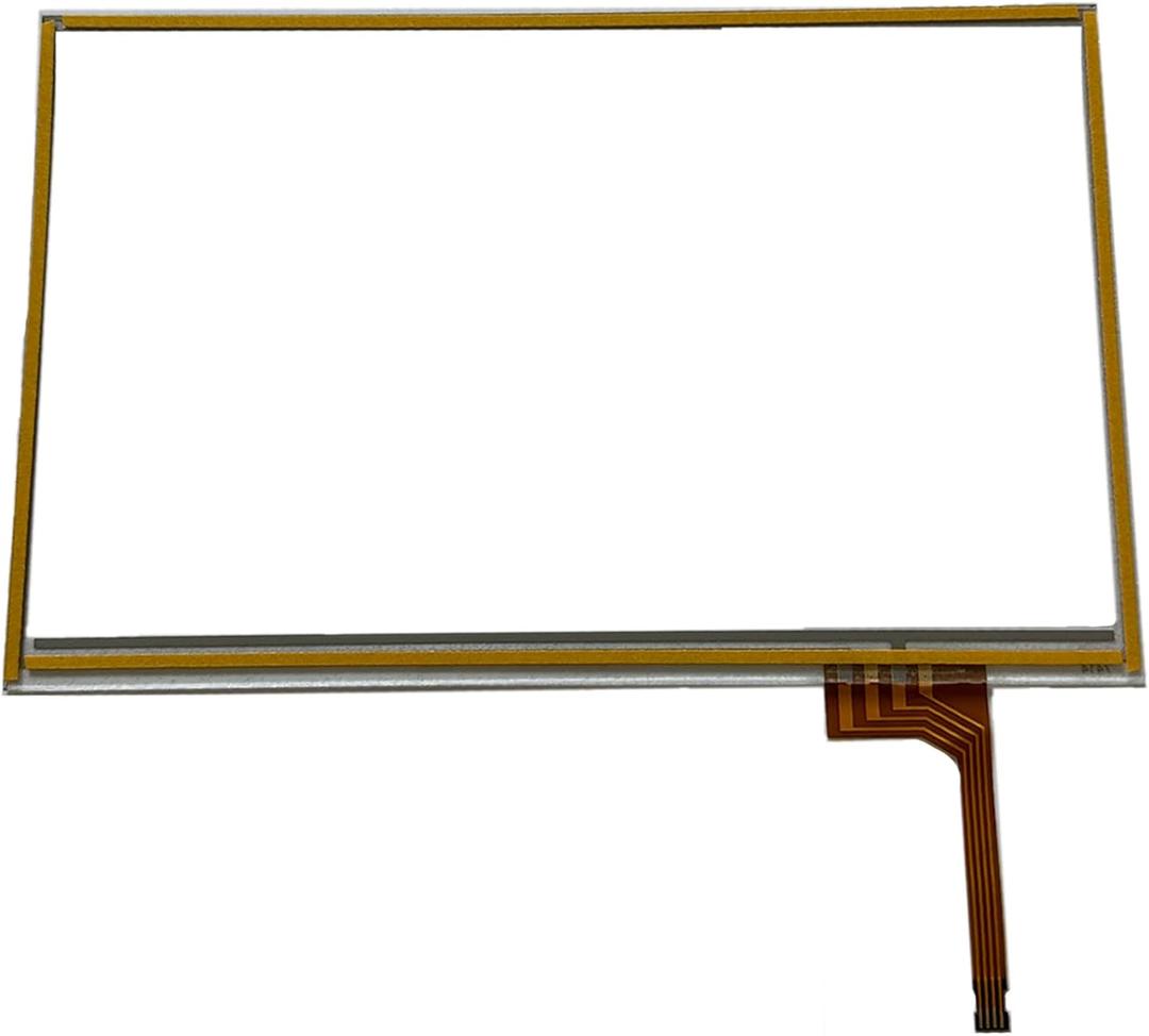 Touch Screen Digitizer Glass on Navigation Radio LCD 7 inch 4 Pin Replacement for Toyota Prius 2004-2009 Replaced OE# LTA070B510F LTA070B511F LTA070B512F