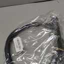 Atlantic Female to Female Heavy Duty Garden Hose 3 ft x 5/8 Inch Black Water Hose Short Connection Leader Hose (3 Feet)