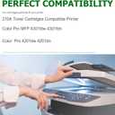 2 Pack Replacement for HP 210A Black Toner Cartridge W2100A Replacement for Color MFP 4301fdw 4301fdn Pro 4201dw 4201dn Series Printer Ink (with Chip)