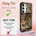 for Samsung Galaxy S24/S25 Case - [Compatible with MagSafe] Women Cute Girls Magnetic Protective Phone Cover Boys Cool Forest Heavy Duty Shockproof Funda for Samsung S24/S25 Cases