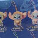 MINISO Disney Stitch Eat Something Before Sleep Collection Vinyl Plush Toy Surprise Box Figure Model Random Design Blind Box Toy Collectible Toy for Home Decor Birthday Gifts (Random One Figure)