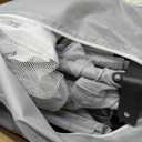 Foldable Baby Playpen with Mat, 50"x50", Light Gray