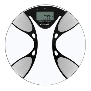 Escali Ultra Slim Body Composition Scale with Bioelectrical Impedance Analysis, Calculates Body Fat, Water, Lean Muscle and Bone Mass
