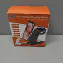 Wireless Charger for Fitbit Charging Station - GEEKERA 3 in 1 Phone Charger Stand for Fitbit Watch Sense 2/Sense/Versa 4/3, iPhone, Samsung, Google Pixel Phones, Androids, Airpods 3/2 (White)