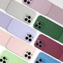 for iPhone 14 Pro Case Silicone,with [Full Camera Protection][Soft Anti-Scratch Microfiber Lining],Liquid Silicone Ultra Slim Shockproof Phone Case for Men Women Girls-Black