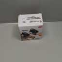 2 Pack Wrapping Paper Cutter & Tape Dispenser Dual Use, Gift Wrap Cutter Tool for Rolls Paper with 4 Tapes & 2 Replace Blades Kit for Christmas Birthday, Easy Cut for Present Wrapping