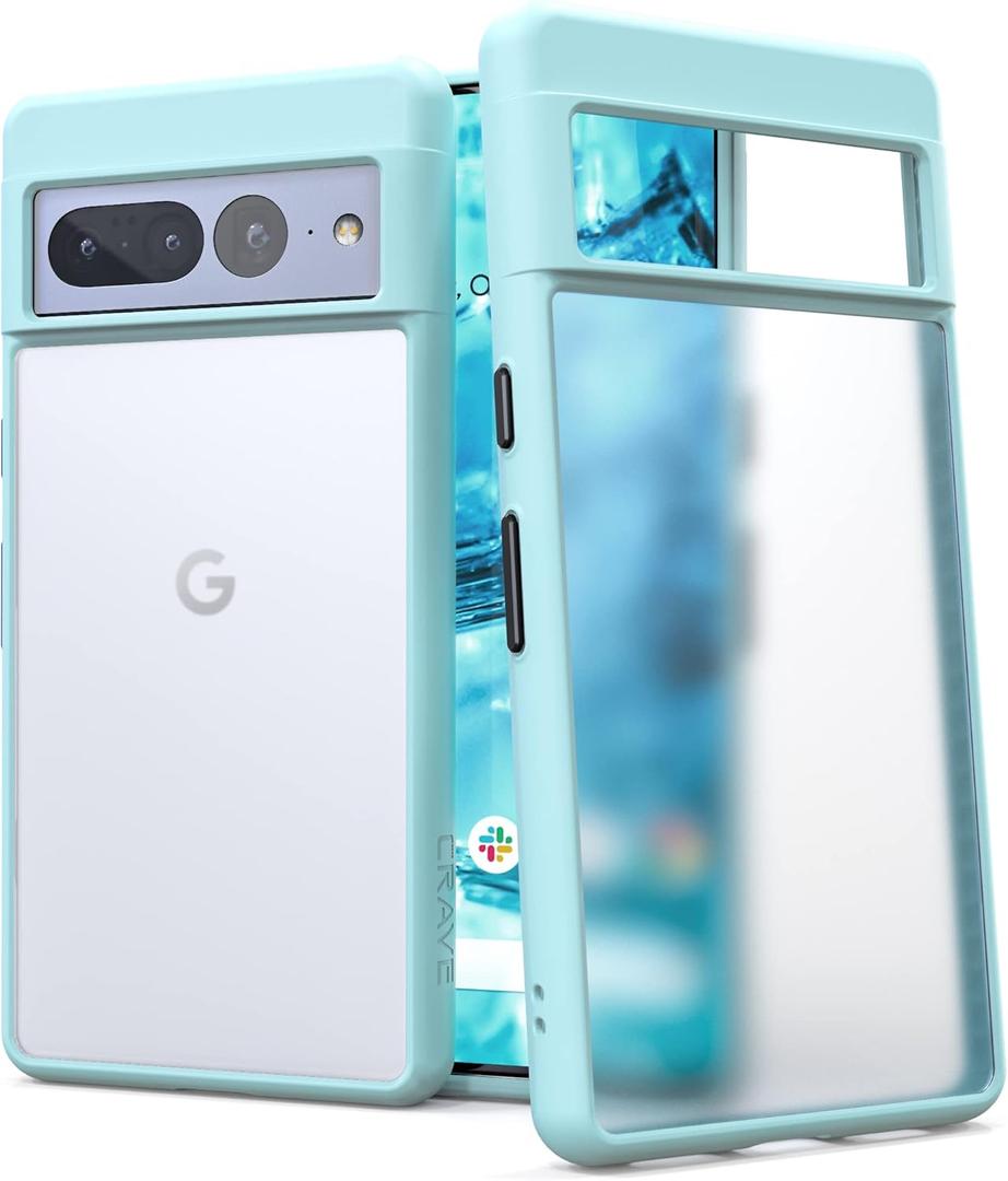 Crave Slim Guard for Google Pixel 7 Pro Case, Shockproof Protection Case for Google Pixel 7 Pro - Aqua