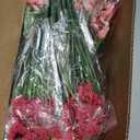 Powbrace 60 Pack Artificial Flowers Outdoor, Faux Silk Flowers for Outdoors Outside Front Porch Hanging Planter Window Box Garden Decoration(Mixed)