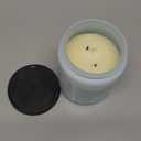 M&SENSE Spring Scented Candle, Jasmine Clean Cotton Soy Wax Large 19.4oz 110 Hour Long Lasting Burning Non Toxic Organic Natural 2 Wick Relaxing Jar Candle for Women (White Lazy)