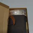 Thenshop Travelers Refillable Leather Journal Notebook Travel Diary Handmade Passport Travelers Journal for Men and Women with 3 Notebook Inserts, Pen Holder, Binder Clip (Brown, Passport Size)