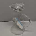 Nicunom 2 Pack 68 oz Glass Pitcher with Lid, BPA-Free Glass Water Jug Carafe Heat Resistant Ice Tea Pitcher for Juice, Sangria, Lemonade, Milk, Coffee, Cold and Hot Beverages