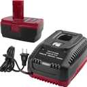 Labtec 1-Pack 6.0Ah 19.2V Lithium Battery 11098 and Battery Charger Kit Compatible with Craftsman