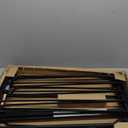 Regalo Easy Step 49-Inch Extra Wide Baby Gate, Includes 4 & 12 Inch Extension, 4 Pack of Pressure Mount and Wall Mount Kit, Black