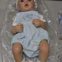 20inch Large Realistic Reborn Baby Doll Hand-Rooted Hair Lifelike Baby Dolls with Accessories for 3+ Year Old Girls Gifts, Pretend Play, Collection (Hbl20047 (Boy))