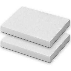 Polyurethane Foam Padding, 2 PCS 16 x 12 x 2 Inch White Soft Cuttable Packing Foam Inserts for Cases, Furniture, Automotive and Packaging