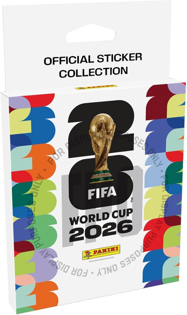 2026 FIFA World Cup Sticker Collection - Ecoblister Hanger