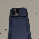 SSLOTSCASE for iPhone 17 Pro Case with 2X Screen Protector, Kickstand & Credit Card Holder & Sliding Lens Cover & Camera Stand & Wallet, Heavy Duty Sturdy Protective Case Cover for iPhone 17 Pro, Blue