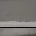 No Drill Cordless Pleated Fabric Shades, White, 19" W x 64" H