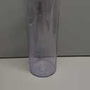 Cylinder Vases Home Decor Lavender Blue Gradient Round Flower Vase Cute Personalized Unique Floral Aesthetic Decor, 11.8" x 3.9"