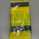 PR1ME Wheel Chocks with Non-Slip Base for RV & Trailer. 2 Pack Heavy Duty Wheel Chock with Bright Yellow. Lightweight Wheel Stoppers for Cars Camper Trucks RVs, Fit for Most Tyre Sizes