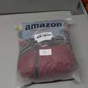 Queenmore Dog Winter Jacket, Dog Coats for Large Dogs, Warm Cozy Pet Jacket Winter with Harness Built in, Waterproof Pet Snow Jacket, Thick Fleece Lining Snowsuit for Large Dogs, Burgundy, Size: L