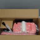 Carpet Cleaner Machine, 20Kpa Powerful Suction with 5 Cleaning Tools, Cleaning Solution, Car/Auto Detailer, Lightweight Compact Design for Rug, Carpet, Car Seats, Pets, Stairs, Couches,Pink