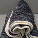 Washable Pet-Friendly Couch Covers for Dogs Fuzzy Pet Sofa Covers Dog Couch Blankets and Cushion Covers for Sofa (1pc/28"x 28"/Armrest or Backrest Cover, Dark Grey)