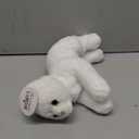 Bearington Lil' Muffin White Cat Stuffed Animal - 8" Adorable White Cat Plush Toy with Soft Fur and Lifelike Details - Cute and Cuddly Stuffed Kitten Plushy - Adorable Gift for Kids and Toddlers