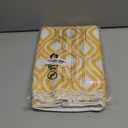 Artoid Mode Yellow Floral Leaves Boho Kitchen Towels Dish Towels, 18x26 Inch Seasonal Decoration Hand Towels Set of 4