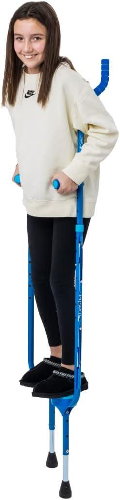 Flybar Master Walking Stilts (Large), Adjustable Height for Ages 10 & Up, Up to 200 Lbs, 12.01 x 5 x 17.01"