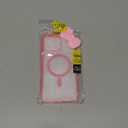 Cute Cartoon 3D Bowknot Design Compatible For iPhone 15 Pro Max Case, Kawaii fun design transparent magnetic shockproof protective case for boys and girls for iPhone 15 Pro Max 6.7" 2023 (Pink)