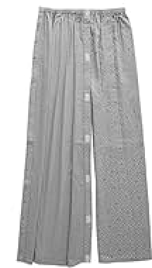 Siomlana Men's Tear Away postoperative Nursing Pants with Magic Stick, Fracture Trousers, Disability Clothing, Paralyzed Bedridden Patient Clothes for Post Surgery(Gray, 2XL) 