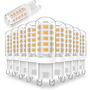 Lososuch Dimmable G9 Led Bulbs 3W 4000K Neutral White,Replace G9 Halogen 20W 25W 30W, AC120V 0-100% Dimming G9 Led Bulbs 3W 350LM for Chandelier Ceiling Pendant Lighting, No Flicker, 7-Pack