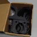 QuickRelease Rubber Clamps Mount Shovel Axe Holder Mount for 11/7'' to 13/7'' Diameter Tools with Roll Bar Clamp Mounts Bar Mounting Bracket for 1" 1.5" 1.75" Bull Bars Roof Racks Roll Cages