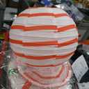 10 Inch Peach Paper lanterns, Chinese Japanese Lanterns Bridal Shower Wedding Birthday Party Supplies(Set of 8, Multicolor)