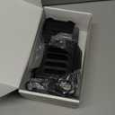 Unitek Charging Station for Multiple Devices - 10 Port USB Charger with SmartIC Technology and Adjustable Dividers, Organizer Stand Compatible with iPad, Tablet, Kindle, iPhone, Black