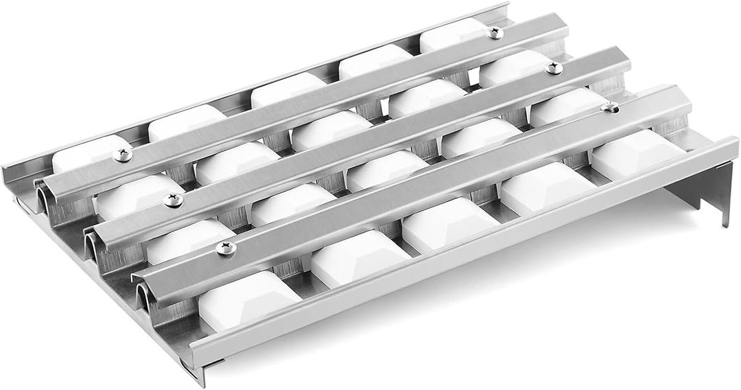 80707 Briquette Tray Grill Replacement Parts for Lynn Sedona 24'' 36'' 42'' Built In Grills L400 L600 L600ADA L700 Stainless Steel Heat Plate with Ceramic Briquettes Assembly Grill Accessories (16 x 9.85" briquette tray)