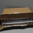 SUIN Economy 1-Inch 3-Ring-Binder, Customizable Clear View Cover, for US Letter Size 8-1/2 x 11'', Perfect for Office/School (White - 12 Packs)