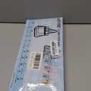 Clear Bag for Stadium Events 12612 Clear Tote Bag for Concert,Sport,Festival (Black)