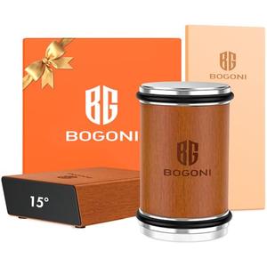 BOGONI Rolling Knife Sharpener, Diamond & Ceramic Disc, 15° & 20° Magnetic Angle, Fast & Safe for Any Hardness, Sharpening Kit for Kitchen & Pocket Knives, Razor-Sharp Edge, Leather Strop, Classic Kit