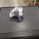 Power Rangers Boys UPF 50+ Rash Guard and Swim Trunks for Big Kids (Blue/White). Size 7/8