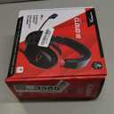 HyperX Cloud III  Wired Gaming Headset, PC, PS5, Xbox Series X|S, Angled 53mm Drivers, DTS Spatial Audio, Memory Foam, Durable Frame, Ultra-Clear 10mm Mic, USB-C, USB-A, 3.5mm  Black/Red