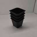 Bed Risers 6 inch, Oversized Furniture Risers, Heavy-Duty Support Up to 6000 Lbs, Lift 6 inch for Couch, Sofa, Table,Chair (Black 4 Pack, 6 inch)