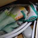 Bright Starts Wild Wonders Vibrating Baby Bouncer, Removable Toy Bar with 2 Toys, Nonslip Feet, 0-6 Months Up to 20 lbs