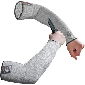 Evridwear Protective Arm Sleeves Cut Resistant Farmers Sleeves for Men Work, Gardening, Farming, Arm Protectors for Thin Skin and Bruising (Large, No Thumb Hole)