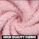 Toddler Snow Suit Baby Snowsuit Girls Infant Winter Coat Boy Puffer Clohtes 0-2T (6-12 Months, Pink)