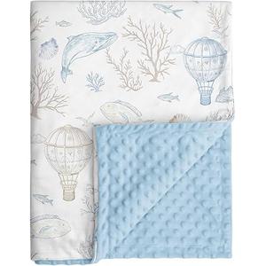 Civarua Kids Baby Blanket Fish, 30*40 in