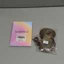 CJL HAIR 2PCs Small Cute Messy Bun Hair Piece for Thin Hair Women Mini Synthetic Curly Bun Scrunchies Updo Hairpieces Sand