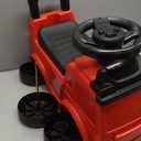 2025 Upgrade Toddler Ride On Toys with Under Seat Storage, Ride On Fire Truck with Music & Steering Wheel, Ride On Push Car for Toddlers 1-3 Years, Red